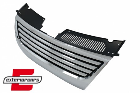 Prednja maska bez znaka (chrome/crna) / VW Passat B6 3C (2005-2010), GRVW19