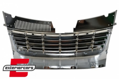 Prednja maska bez znaka (chrome/crna) / VW Passat B6 3C (2005-2010), GRVW19