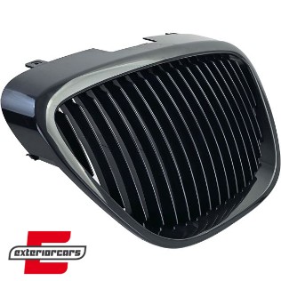 Prednja maska bez znaka (crna) / SEAT Toledo Leon Altea (2004-2009), 1P853653JOE