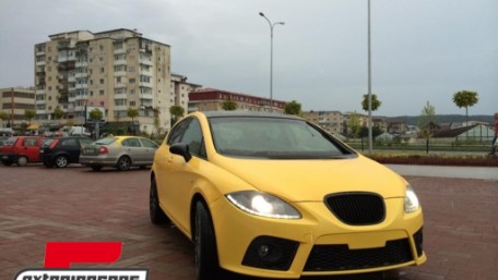 Prednja maska bez znaka (crna) / SEAT Toledo Leon Altea (2004-2009), 1P853653JOE