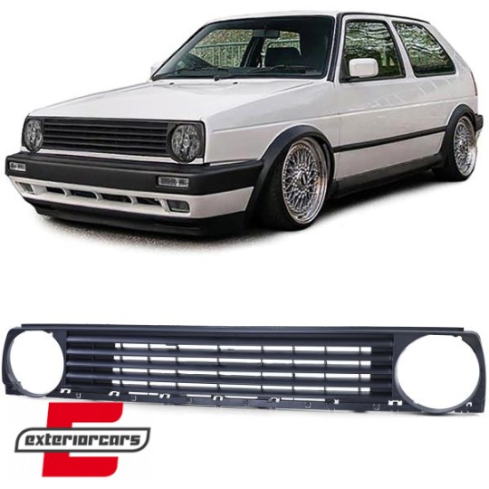 Prednja maska bez znaka (crna) / VW Golf 2 (1983-1991), 10659
