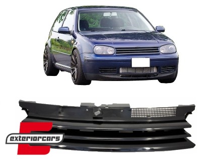 Prednja maska bez znaka (crna) / VW Golf 4 IV (1997-2005), 1J1853653JOE