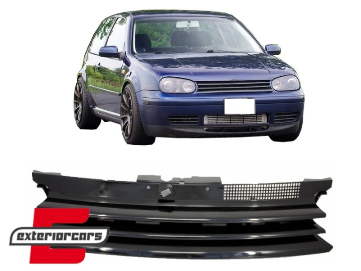 Prednja maska bez znaka (crna) / VW Golf 4 IV (1997-2005), 1J1853653JOE
