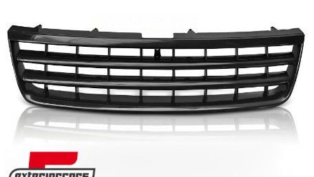 Prednja maska bez znaka (crna) / VW Touareg 7L (2002-2006), 7L6853653JOE