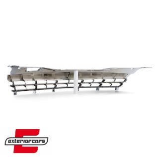 Prednja maska bez znaka (crna/chrome) / Opel Astra H 3 vrata (2005-2010), 13076