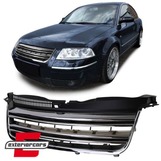 Prednja maska bez znaka (crna/chrome) / VW Passat 3BG limuzina karavan (2000-2004), 41993