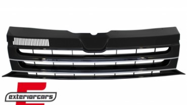 Prednja maska bez znaka (crna/chrome) / VW T5.1 Transporter Facelift (2010-2015), FGVWT5N