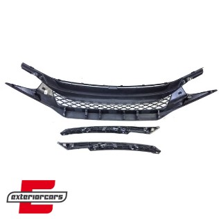 Prednja maska bez znaka (piano crna) / Honda Civic X (2016-2021), 43248