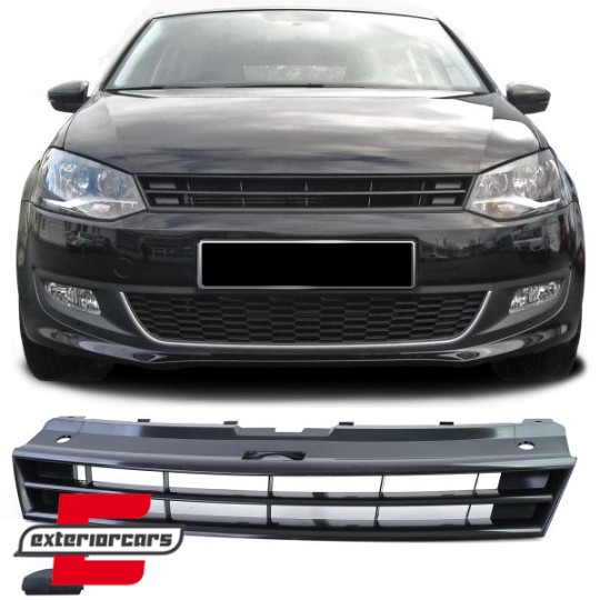 Prednja maska bez znaka (piano crna) / VW Polo 5 6R 6C (2009-2017), 41988