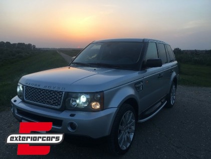 Prednja maska & bočni otvori Autobiography dizajn (platinum siva/srebrna) / Land Range Rover Sport L320 (2005-2008), RRFGA01S