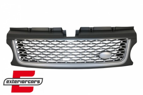Prednja maska & bočni otvori Autobiography dizajn (srebrna) / Range Rover Sport Facelift (2009-2013), RRFGA01FSS