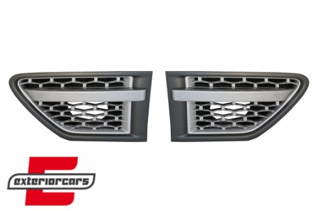 Prednja maska & bočni otvori Autobiography dizajn (srebrna) / Range Rover Sport Facelift (2009-2013), RRFGA01FSS