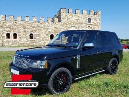 Prednja maska & bočni otvori Autobiography Supercharged Edition (siva/srebrna) / Range Rover Vogue III L322 (2002-2005), CORRFGA02GGS