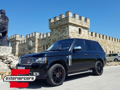 Prednja maska & bočni otvori Autobiography Supercharged Edition (siva/srebrna) / Range Rover Vogue III L322 (2002-2005), CORRFGA02GGS