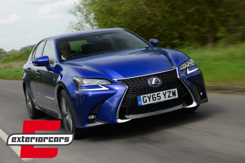 Prednja maska F-Sport dizajn (crna) / LEXUS GS L10 (2015-2018), FGLXGSF10FSK