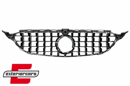 Prednja maska GT-R Panamericana dizajn 360° (chrome) / Mercedes C-klasa A205 C205 S205 W205 (2018-2020), 41103