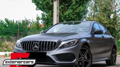 Prednja maska GT-R Panamericana dizajn 360° (chrome) / Mercedes C-klasa W205 S205 A205 C205 (2014-2018), GCP-205038
