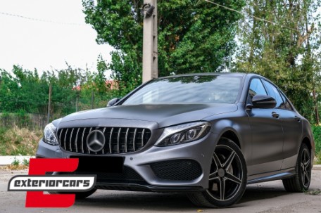 Prednja maska GT-R Panamericana dizajn 360° (chrome) / Mercedes C-klasa W205 S205 A205 C205 (2014-2018), GCP-205038