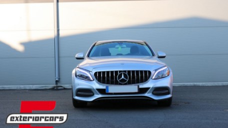 Prednja maska GT-R Panamericana dizajn 360° (chrome) / Mercedes C-klasa W205 S205 A205 C205 (2014-2018), GCP-205038