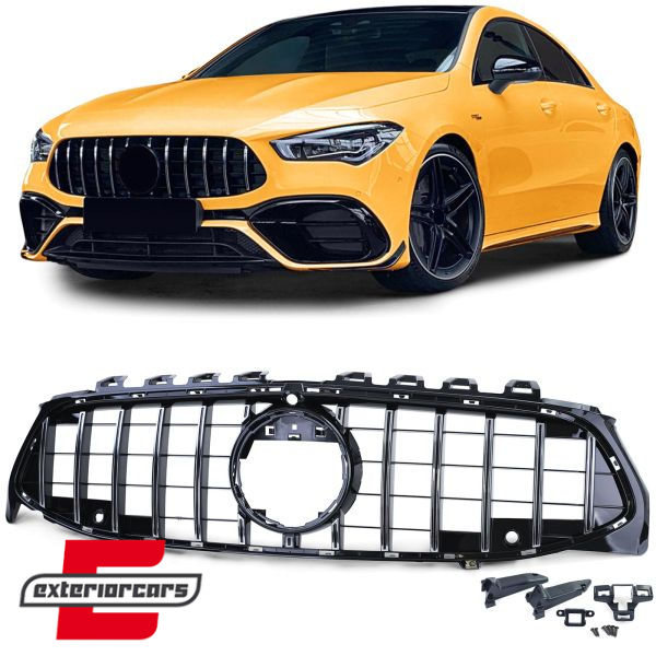 Prednja maska GT-R Panamericana dizajn 360° (chrome) / Mercedes CLA X118 C118 (2019-2023), 41541