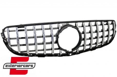 Prednja maska GT-R Panamericana dizajn 360° (chrome) / Mercedes GLC X253 C253 (2015-2018), GCP-253033