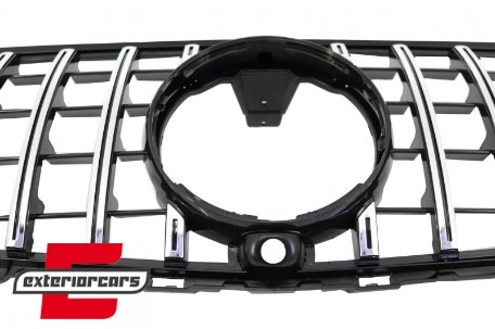 Prednja maska GT-R Panamericana dizajn 360° (chrome) / Mercedes GLC X253 C253 (2015-2018), GCP-253033