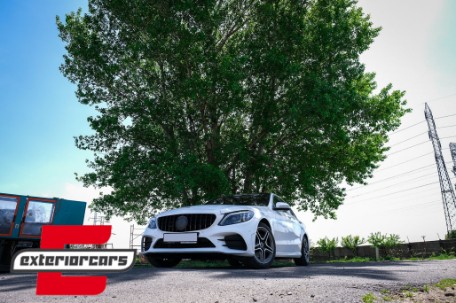 Prednja maska GT-R Panamericana dizajn 360° (piano crna) / Mercedes C-klasa W205 S205 A205 C205 (2014-2018), GCP-205030