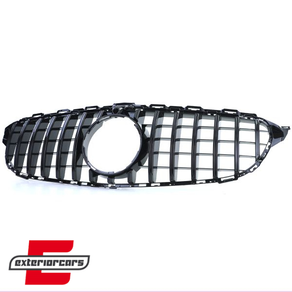 Prednja maska GT-R Panamericana dizajn 360° (piano crna) / Mercedes C-klasa W205 S205 A205 C205 (2014-2018), GCP-205030