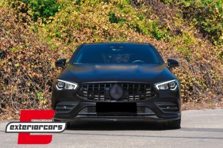 Prednja maska GT-R Panamericana dizajn 360° (piano crna) / Mercedes CLA X118 C118 (2019-2023), 40084