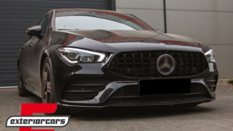 Prednja maska GT-R Panamericana dizajn 360° (piano crna) / Mercedes CLA X118 C118 (2019-2023), 40084