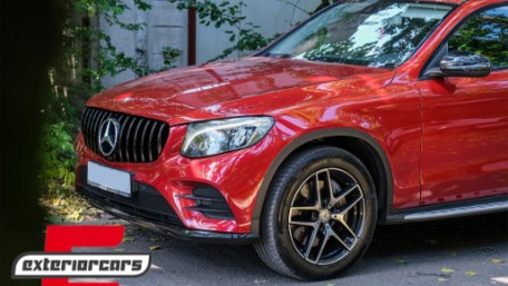 Prednja maska GT-R Panamericana dizajn 360° (piano crna) / Mercedes GLC X253 C253 (2015-2018), GCP-253070