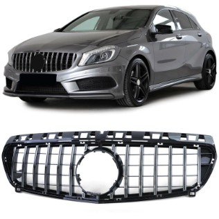 Prednja maska GT-R Panamericana dizajn (chrome) / Mercedes Benz A-klasa W176 (2012–08.2015), 34214