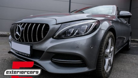 Prednja maska GT-R Panamericana dizajn (chrome) / Mercedes C-klasa W205 S205 C205 A205 (2014-2018), 34209