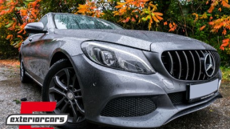 Prednja maska GT-R Panamericana dizajn (chrome) / Mercedes C-klasa W205 S205 C205 A205 (2014-2018), 34209