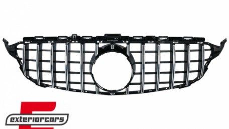 Prednja maska GT-R Panamericana dizajn (chrome) / Mercedes C-klasa W205 S205 C205 A205 (2014-2018), 34209
