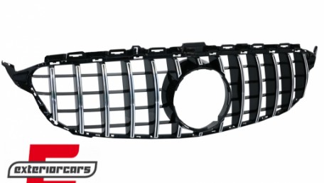 Prednja maska GT-R Panamericana dizajn (chrome) / Mercedes C-klasa W205 S205 C205 A205 (2014-2018), 34209