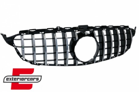 Prednja maska GT-R Panamericana dizajn (chrome) / Mercedes C-klasa W205 S205 C205 A205 (2014-2018), 34209