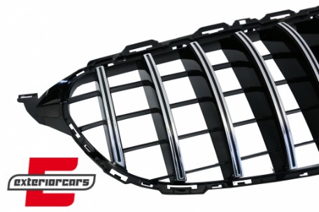 Prednja maska GT-R Panamericana dizajn (chrome) / Mercedes C-klasa W205 S205 C205 A205 (2014-2018), 34209