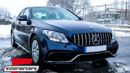 Prednja maska GT-R Panamericana dizajn (chrome) / Mercedes C-klasa W205 S205 C205 A205 (2014-2018), 34209