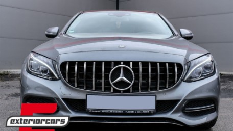 Prednja maska GT-R Panamericana dizajn (chrome) / Mercedes C-klasa W205 S205 C205 A205 (2014-2018), 34209