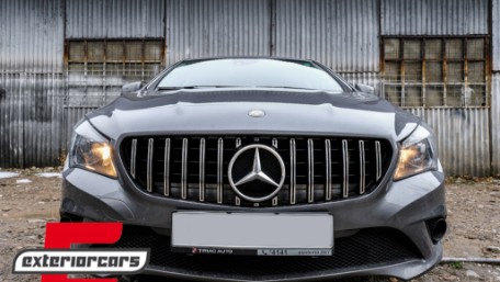 Prednja maska GT-R Panamericana dizajn (chrome) / MERCEDES CLA C117 X117 W117 (2013-2018), 34213