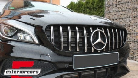 Prednja maska GT-R Panamericana dizajn (chrome) / MERCEDES CLA C117 X117 W117 (2013-2018), 34213