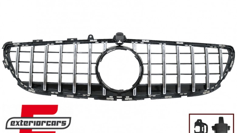 Prednja maska GT-R Panamericana dizajn (chrome) / Mercedes CLS W218 C118 X218 Shooting Brake (2014-2018), GCP-218043