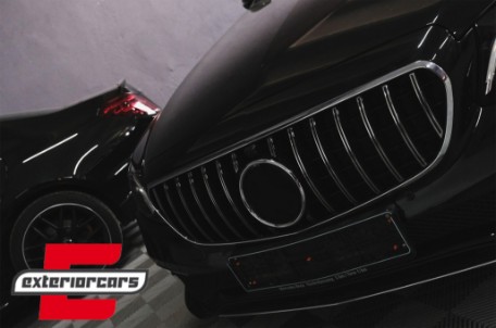 Prednja maska GT-R Panamericana dizajn (chrome) / Mercedes E-klasa W213 S213 C238 A238 (2016-2019), 37934