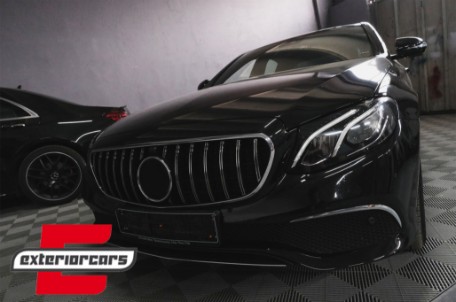 Prednja maska GT-R Panamericana dizajn (chrome) / Mercedes E-klasa W213 S213 C238 A238 (2016-2019), 37934