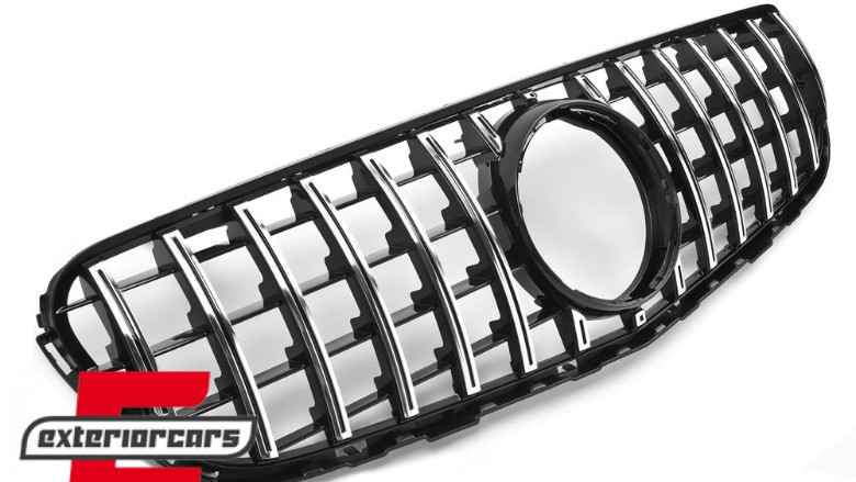 Prednja maska GT-R Panamericana dizajn (chrome) / Mercedes GLC X253 C253 (2015-2018), 34210
