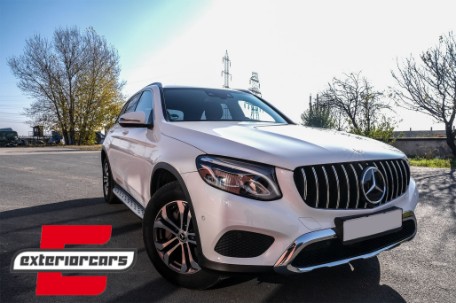 Prednja maska GT-R Panamericana dizajn (chrome) / Mercedes GLC X253 C253 (2015-2018), 34210
