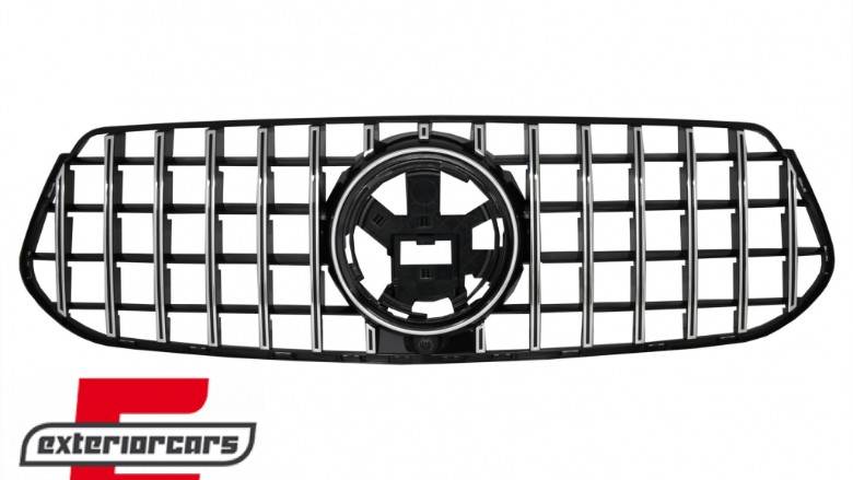 Prednja maska GT-R Panamericana dizajn (chrome) / Mercedes GLE SUV W167 V167 GLE Coupe C167 Sport paket (2019-2023), 41119