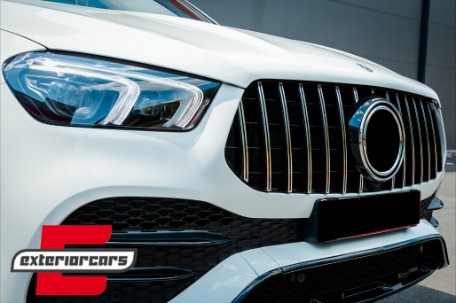 Prednja maska GT-R Panamericana dizajn (chrome) / Mercedes GLE SUV W167 V167 GLE Coupe C167 Sport paket (2019-2023), 41119