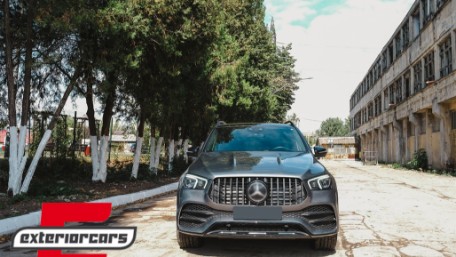 Prednja maska GT-R Panamericana dizajn (chrome) / Mercedes GLE SUV W167 V167 GLE Coupe C167 Sport paket (2019-2023), 41119